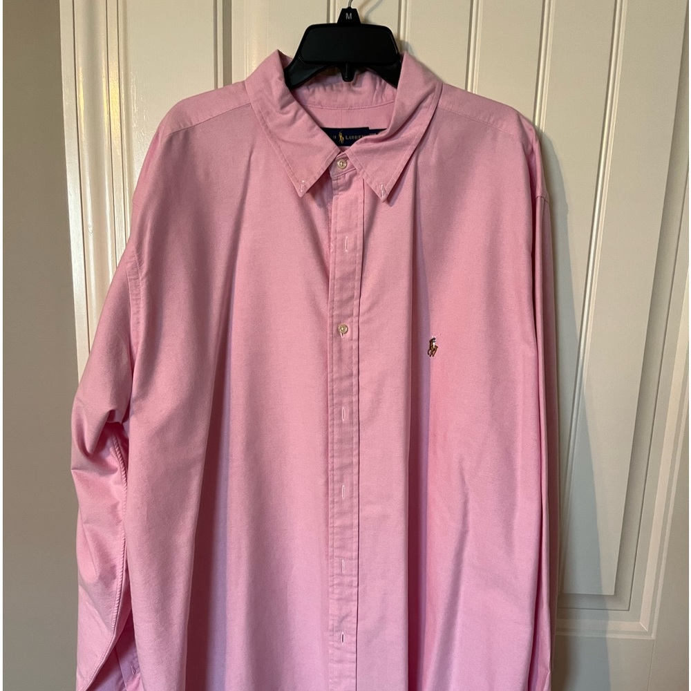 Men Ralph Lauren Oxford Pink